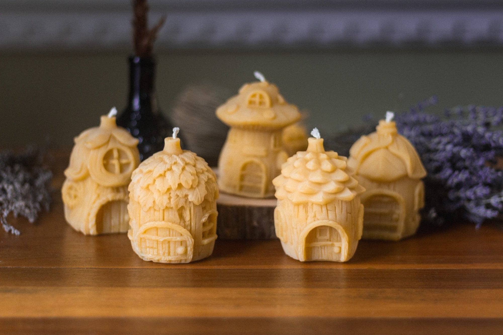 Novelty Shaped Beeswax Candles