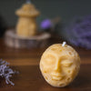 Lady of the Moon Beeswax Candle