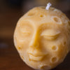 Lady of the Moon Beeswax Candle