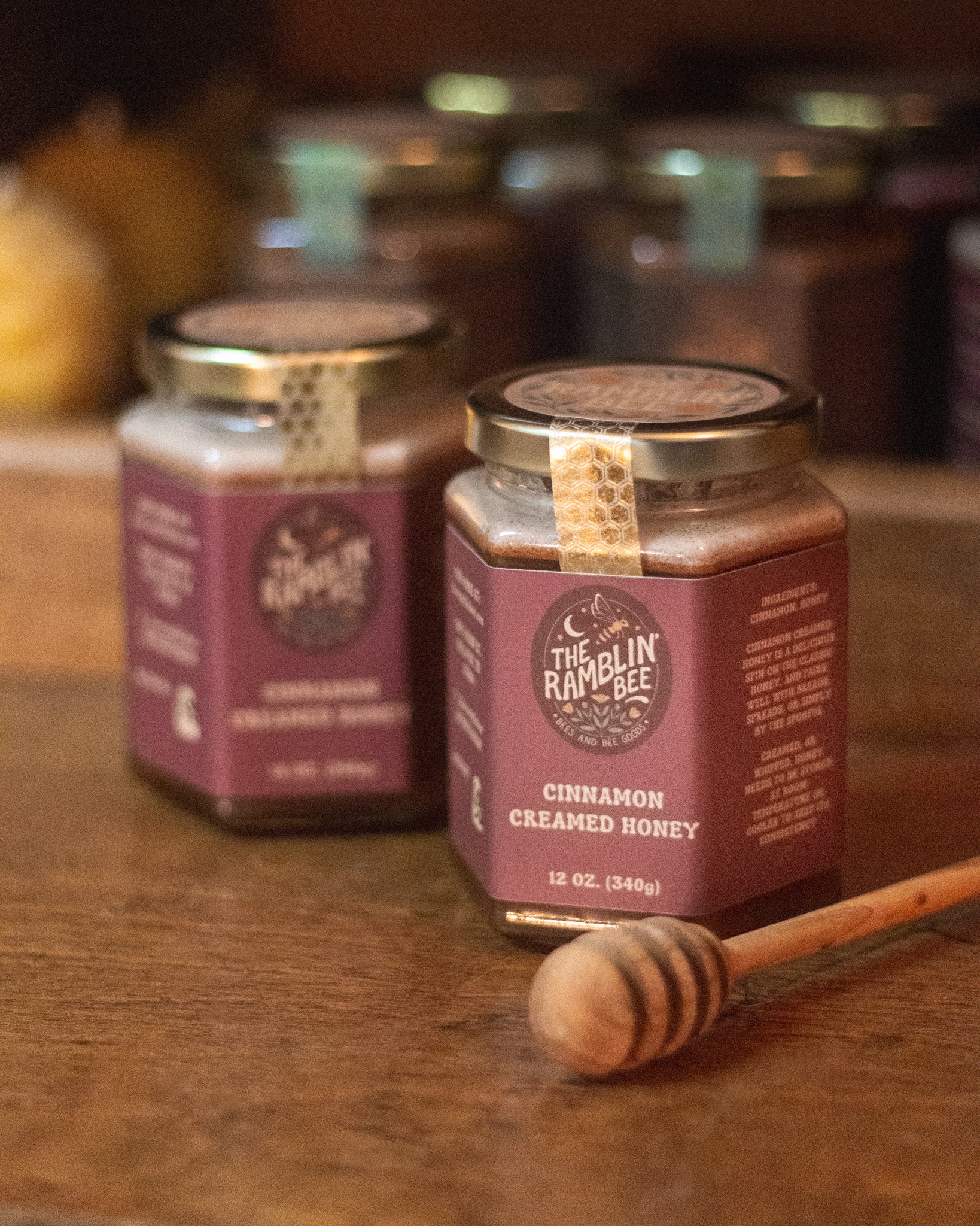 Cinnamon Creamed Honey