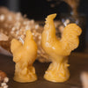 Rooster Beeswax Candle