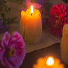Tulip Shaped Beeswax Candle