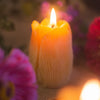 Tulip Shaped Beeswax Candle