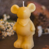 Mouse Beeswax Candle