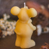 Mouse Beeswax Candle