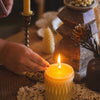 Fancy Drum Pillar Candle