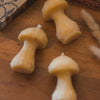 Mushroom Beeswax Candle