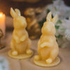 Rabbit Beeswax Candle