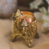 Log Tea Light Holder