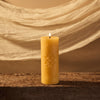 Folk Beeswax Pillar