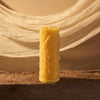 Beeswax Fern Pillar Candle