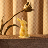 Rabbit Beeswax Candle