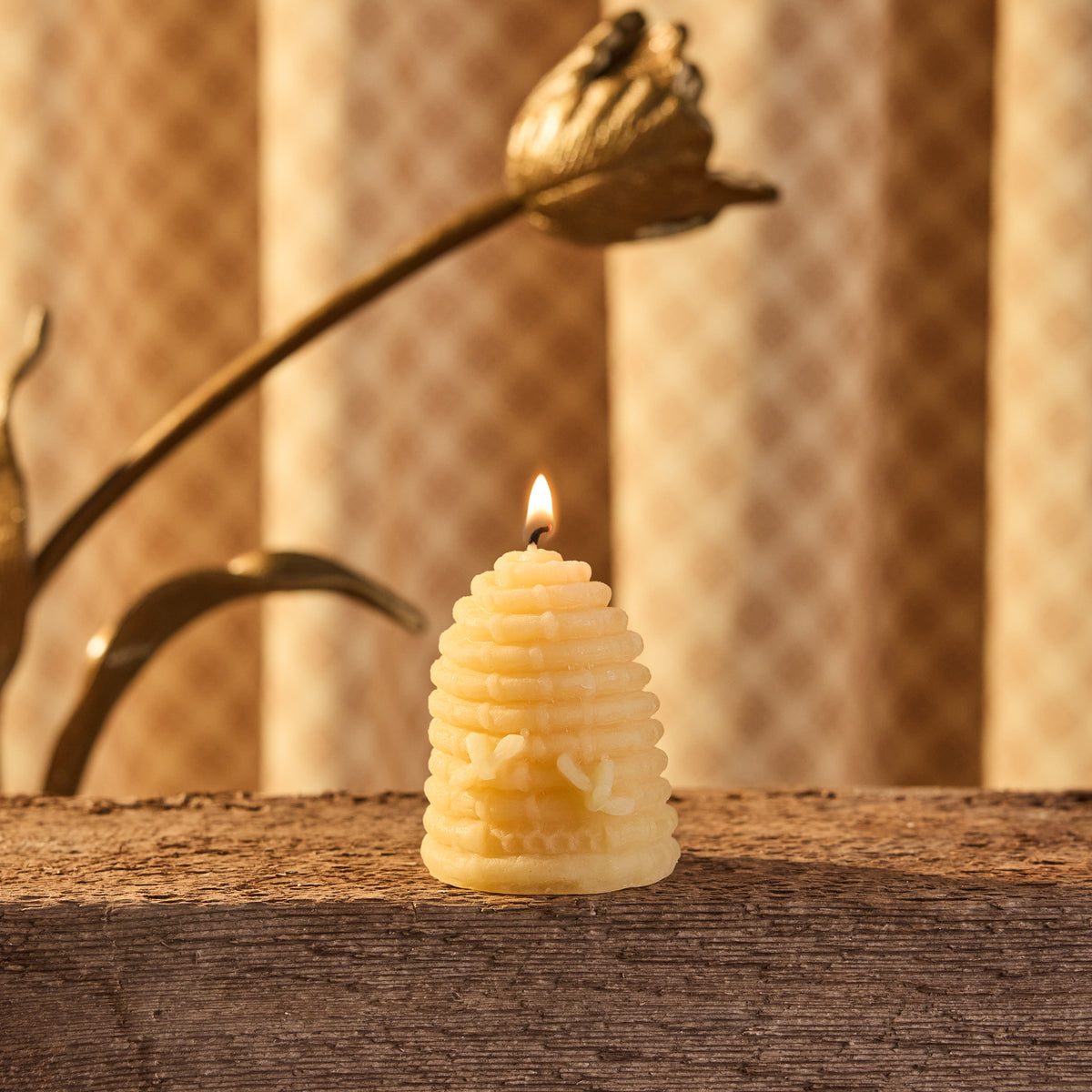 Bee Skep Candle