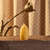 Lavender Egg Shaped Beeswax Candle