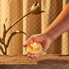 Bee and Flower Beeswax Candle