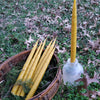 Hand Dipped Beeswax Taper Candle