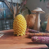 Pinecone Beeswax Candle