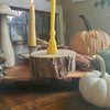 Broom Beeswax Candle