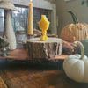 Broom Beeswax Candle