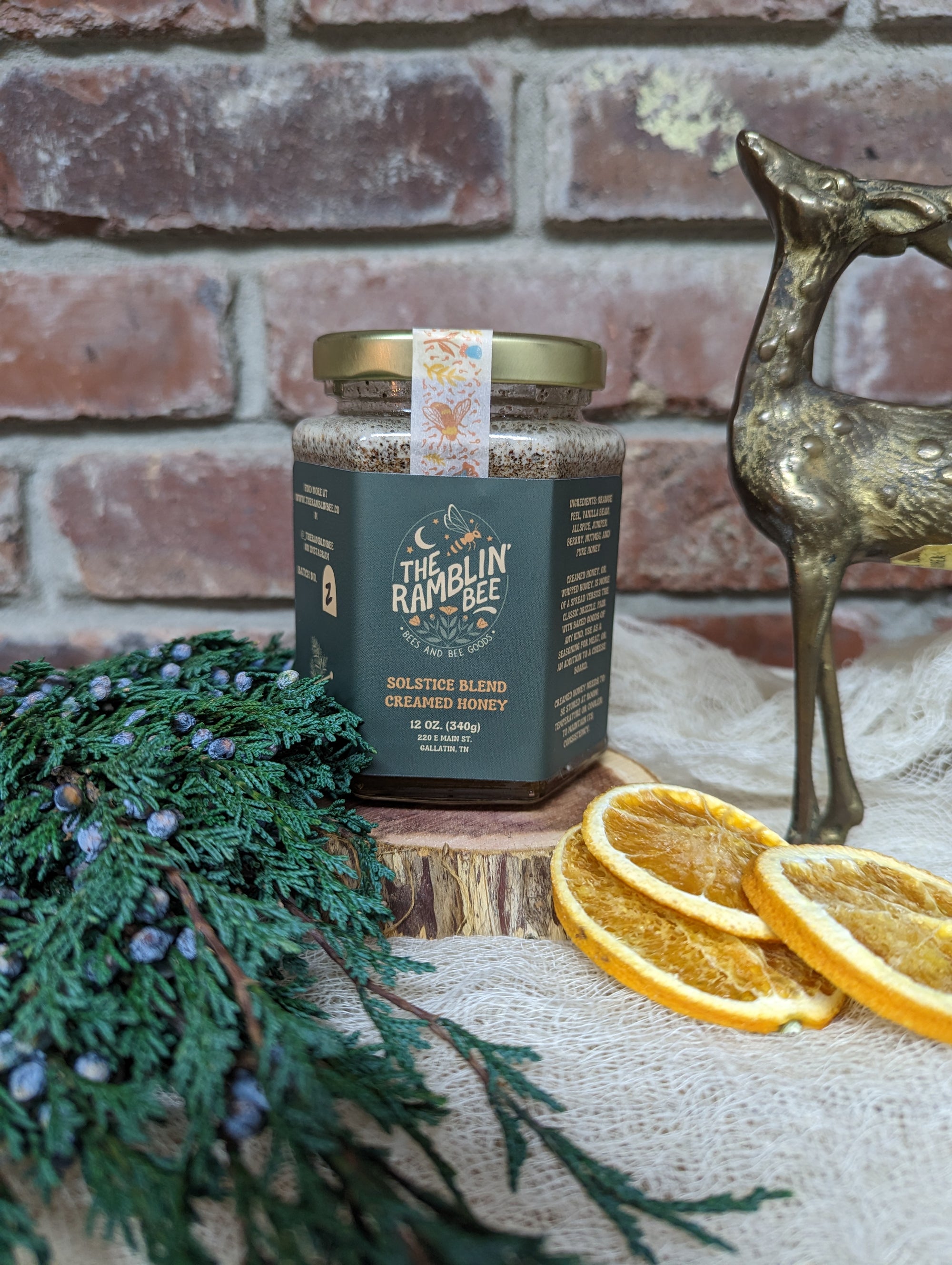 Solstice Creamed Honey