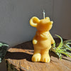 Mouse Beeswax Candle