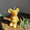 Mouse Beeswax Candle