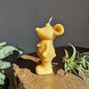 Mouse Beeswax Candle