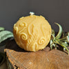 Fern Sphere Beeswax Candle