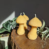 Mushroom Beeswax Candle